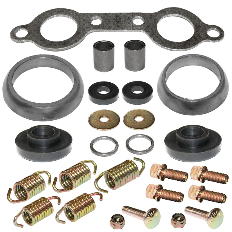 Holdwell Aftermarket New Exhaust Muffler Gasket Kit TG1103YK103PY for Polaris Ranger 700 4X4 EFI Le 2007 2008