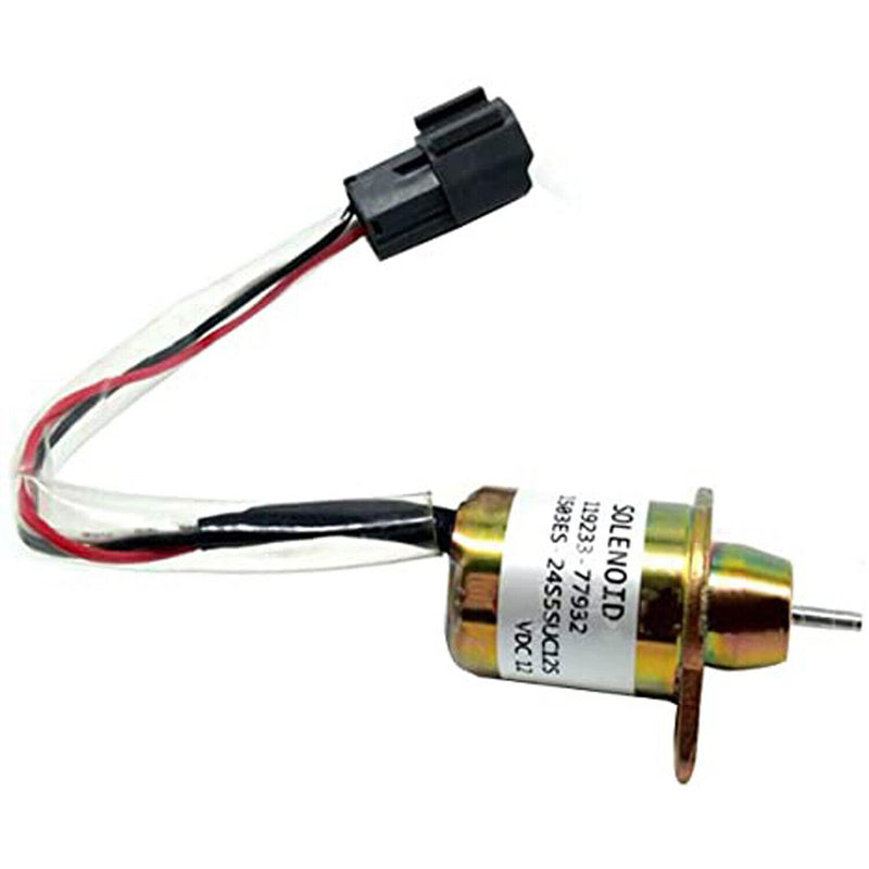 ﻿Aftermarket Stop Solenoid YM119233-77930  YM119233-77931 For Komatsu 3D78AE 3D82AE 3D82E 3D84E