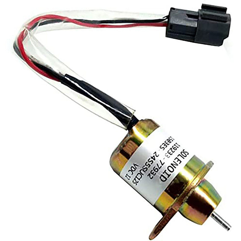 ﻿Aftermarket Stop Solenoid YM119233-77930  YM119233-77931 For Komatsu 3D78AE 3D82AE 3D82E 3D84E