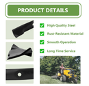 Aftermarket Riding Lawn Mower Parts M143520 Medium Lift Lawn Mower Blades for  John Deere Z425 Z445 Z435 X340 X380 - for 54 Inches Deck Lawn Tractor
