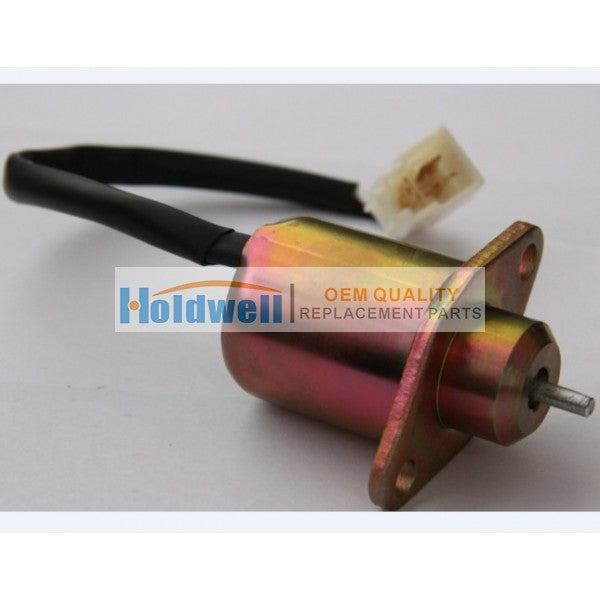 Holdwell Stop Solenoid 17594-60014 17454-60010 16616-60010 for kubota D722, D662, D782, D902 engine