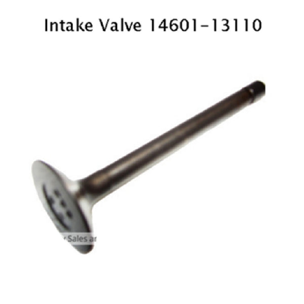 Válvula de admisión de repuesto Kubota 1G686-13110 14601-1311 para modelos L3830D, BX2670, M7060D, R520S1T3