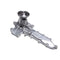 Bomba de agua Holdwell 1G730-73030 de repuesto para motor Kubota V2003 V2203 V2203-M V2403 V2403-M V2403-4