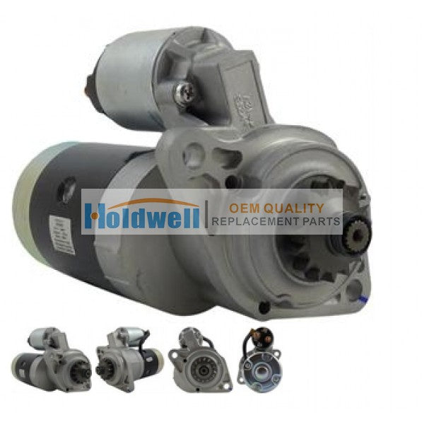 Holdwell MM409-41001 12V 1.6KW starter motor for Mitsubishi S3L2 engine