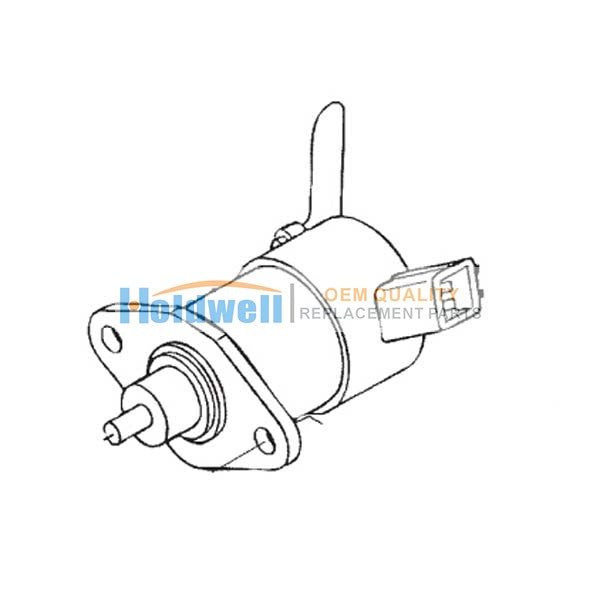 Kubota D1105 stop solenoid for Jacobsen turfcat 528 LF1880 2811021