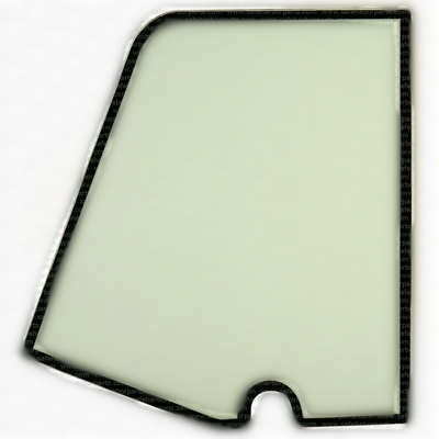 Vitre de porte supérieure de chariot télescopique de rechange 332/F8417 pour 525.60 AG, 525.60 T4, 527.58T3, 527.58WM (À PARTIR DE 2010)