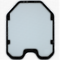 Pare-brise avant Skidsteer de rechange avec trou d'essuie-glace 332/X5157 pour 135, 150, 155, 175, 190, 205, 225, 260, 280