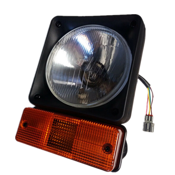 Phare de rechange Holdwell 700/21100 pour chargeuse-pelleteuse JCB 3CX 4CX