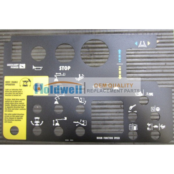 NEW Platform Control Panel Decal Overlay Decal #35584