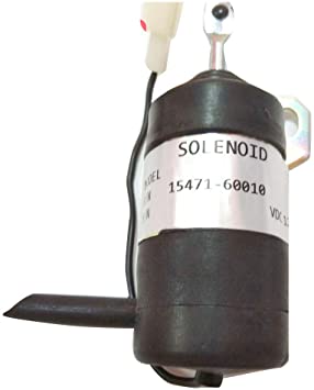 Solenoide de parada Holdwell de repuesto 15471-60010 para Kubota B1250 B1750 L2900 L4200 M4900 B20