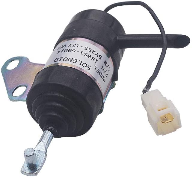 Solenoide de parada Holdwell de repuesto 16851-60010 para Kubota B7410D BX1500D BX1800D BX1830D BX2230D