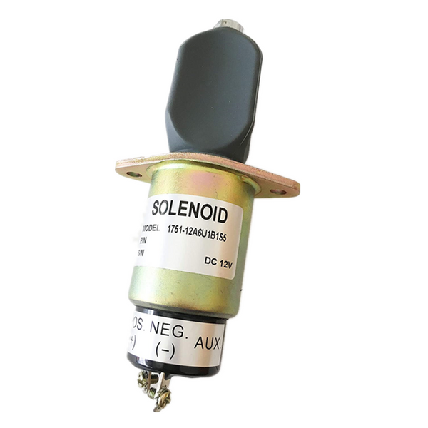 Aftermarket Holdwell Stop Solenoid 1751-12A6U1B1S5 For  Kubota 3A Kit (70 &amp; 82 mm series engines)
