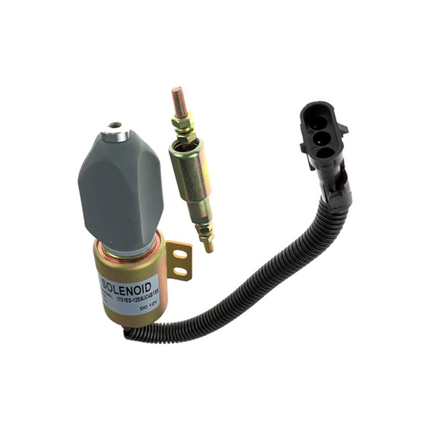 Solenoide de parada Holdwell SA-4259-12 de repuesto para kit Kubota 3A (motores de las series 70 y 82 mm)