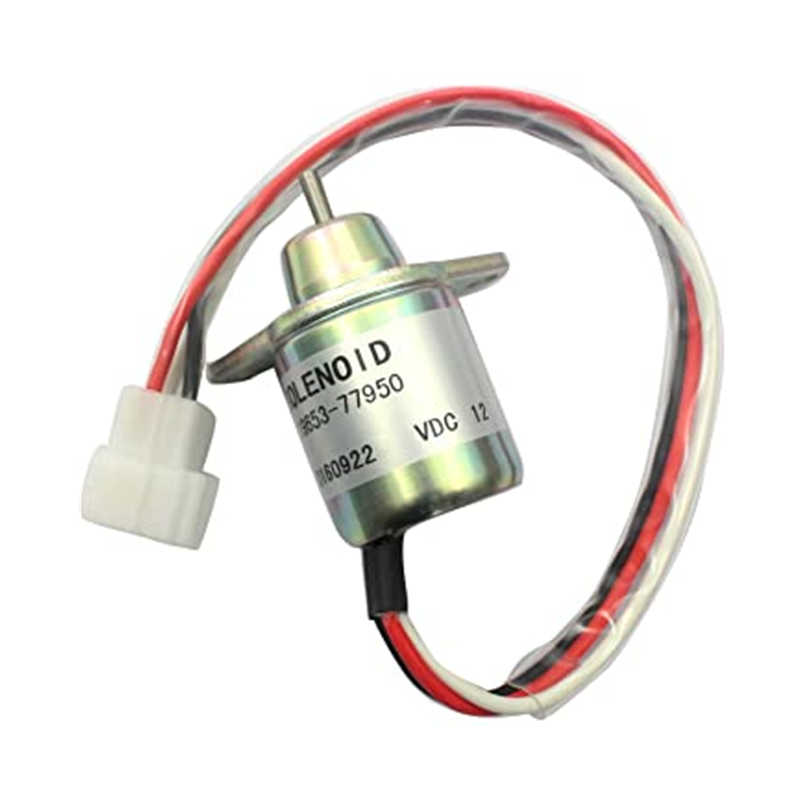 Aftermarket Holdwell Stop Solenoid 119653-77950 For Yanmar 4TNV94L-SFN 4TNV98L-SFN 4TNV106-GGE