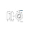 Wheel Rim16.59.25 7232567 For Bobcat 751 753 763 825 843
