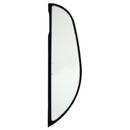 Aftermarket Excavator Left Hand Rear Glass 827/80219 For 8080ZTS 8085ZTS JS115LC JS130LC
