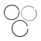 Aftermarket Isuzu 8971412080  Piston Ring Set For  Isuzu 4LE1 4LE2 Engine Hitachi IHI Excavator