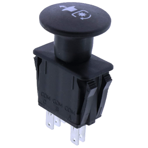 Interruptor de toma de fuerza de repuesto 430-159 para la mayoría de las cortadoras de césped manuales comerciales Toro