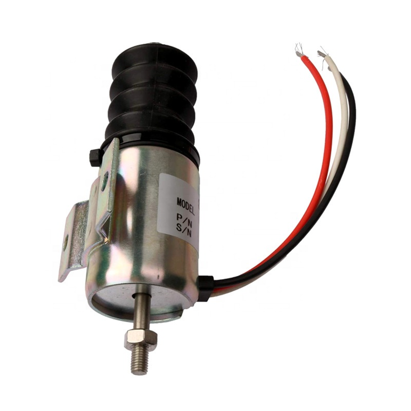 Replacement New Fuel Shutoff Solenoid AT115077 For John Deere Excavator 690DR 693D 690D