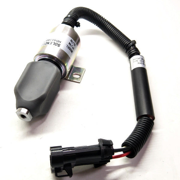 Válvula solenoide de repuesto SA-4805-12 1753ES-12E6UC4B1S1CC43 W 59184630 V para motor Kubota 1A 62,2 mm con Coil Commander