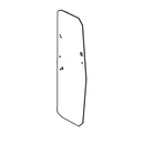 Replacement Dozer Left Hand Door Glass T255707 For John Deere & Hitachi