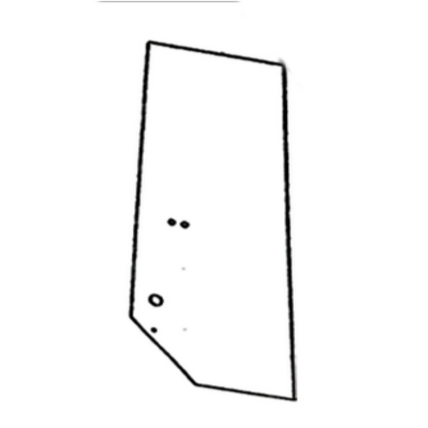 Replacement Loader Left Hand Door Glass T167508 For John Deere & Hitachi