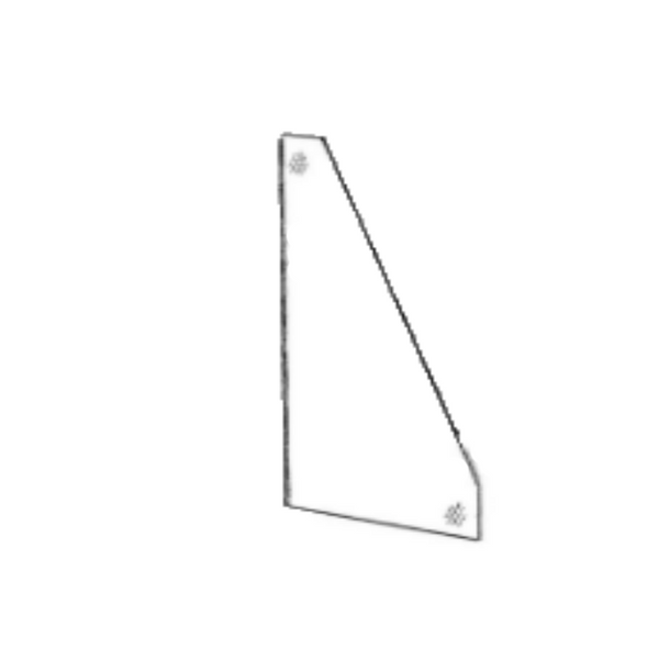Replacement Wheel Loader Front Left Glass 71WD-01080 For Hyundai