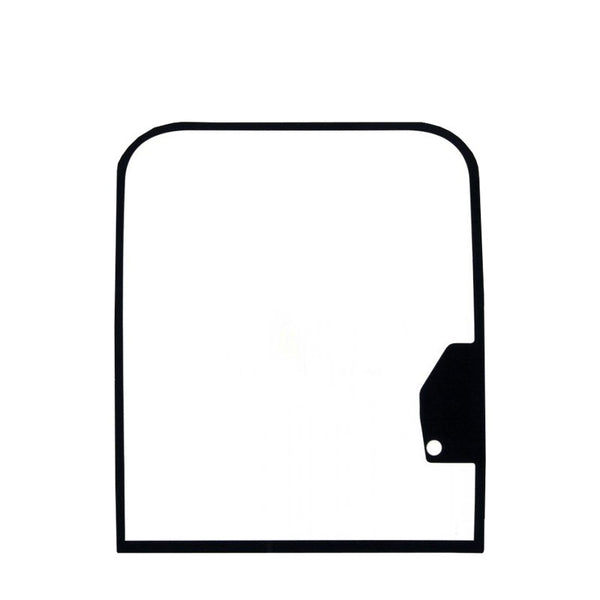 Replacement Mini Excavator Front Upper Windowpane with Rubber Seal 4457160 For John Deere & Hitachi