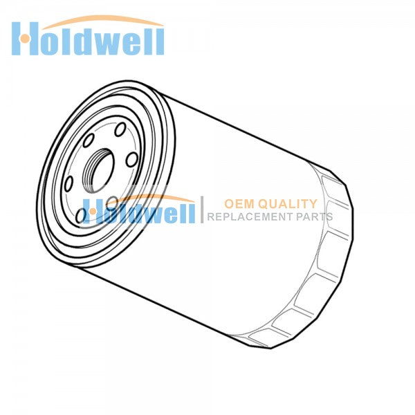 Holdwell RE59754 oil filter for SDMO J66K J60U J77K J70U J88K J80U J110K J100U J70UM with John Deere 4045 TF HF120 TF220