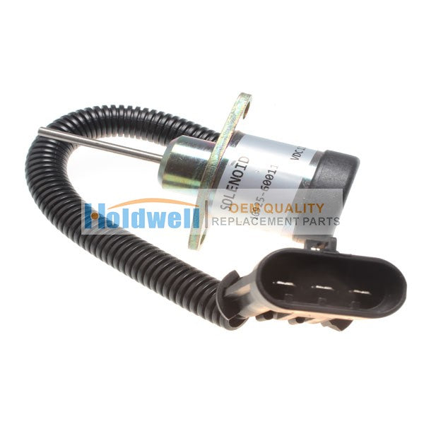Holdwell Solenoid 6691498 for Bobcat B300, BL370, 325, 328, 329, 331, 334, 335, 337, 341, 430, 435