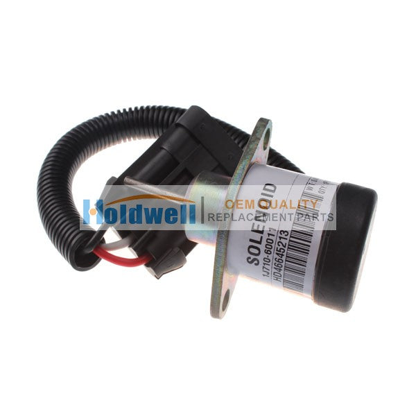 Holdwell Shutoff Solenoid 7000769 for Bobcat 5600, 5610, S160, S185, S205, S510, S530, S550, S570, S590, S630, S650, T180