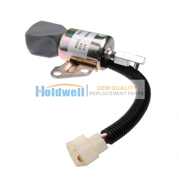 Holdwell 12v Solenoid 7000782 for Bobcat 418, E08, E10 Compact Excavator