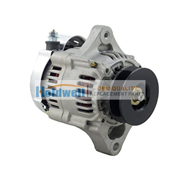 Holdwell 14V 40A Alternator 6669618 for Bobcat Compact Excavator 320, Skid Steer Loader 453, 553