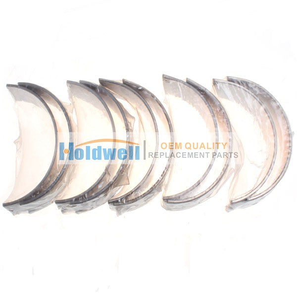 Holdwell Connecting Rod Bearing Kit 198586080 for Perkins 100 400 Engine