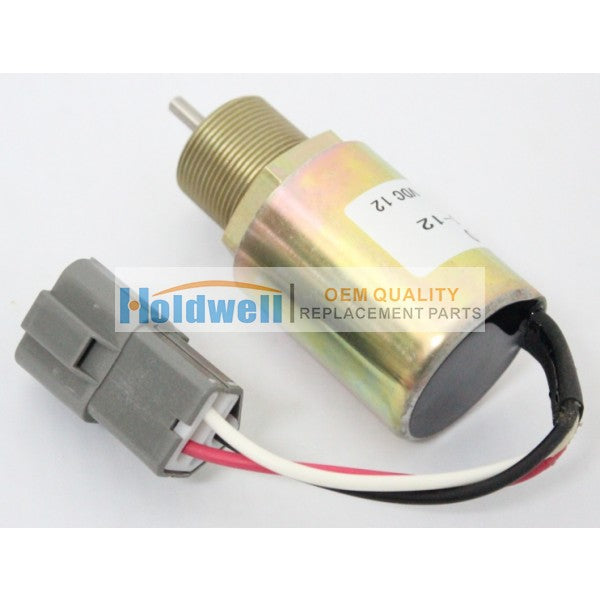 Holdwell 30A87-10400 fuel stop solenoid for Mitsubishi L3E engine