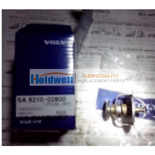 HOLDWELL Thermostat SA8210-02800  for Volvo EC55 EC55E EW55 MC110
