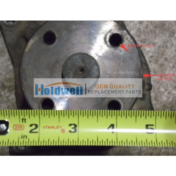 HOLDWELL water pump ME996861 for Mitsubishi S4F