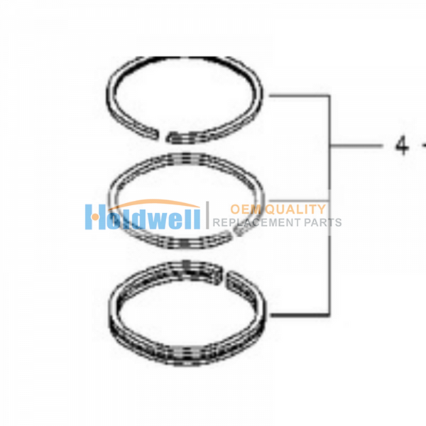 Holdwell Piston Ring 04280565 for Deutz 1011