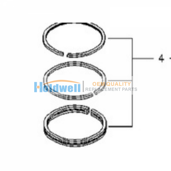 Holdwell Piston Ring 4179446  for Deutz 1011